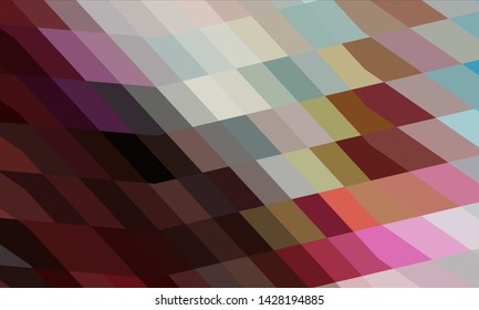 Geometric design. Colorful gradient mosaic background. Geometric  mosaic, abstract background. Mosaic, color background. Mosaic texture. The effect of stained glass. EPS 10 Vector