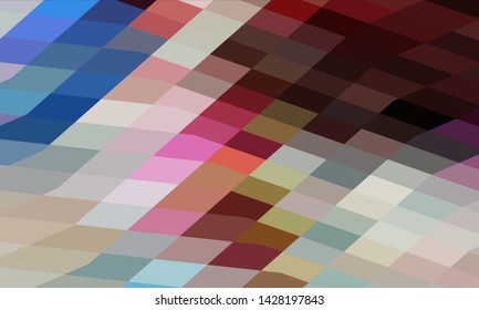 Geometric design. Colorful gradient mosaic background. Geometric  mosaic, abstract background. Mosaic, color background. Mosaic texture. The effect of stained glass. EPS 10 Vector