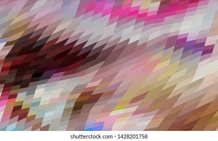 Geometric design. Colorful gradient mosaic background. Geometric  mosaic, abstract background. Mosaic, color background. Mosaic texture. The effect of stained glass. EPS 10 Vector
