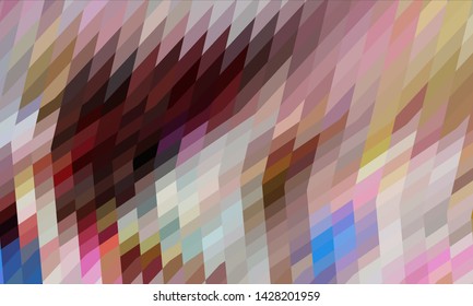 Geometric design. Colorful gradient mosaic background. Geometric  mosaic, abstract background. Mosaic, color background. Mosaic texture. The effect of stained glass. EPS 10 Vector