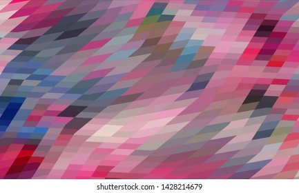 Geometric design. Colorful gradient mosaic background. Geometric  mosaic, abstract background. Mosaic, color background. Mosaic texture. The effect of stained glass. EPS 10 Vector