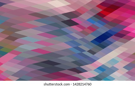 Geometric design. Colorful gradient mosaic background. Geometric  mosaic, abstract background. Mosaic, color background. Mosaic texture. The effect of stained glass. EPS 10 Vector