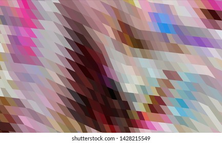 Geometric design. Colorful gradient mosaic background. Geometric  mosaic, abstract background. Mosaic, color background. Mosaic texture. The effect of stained glass. EPS 10 Vector