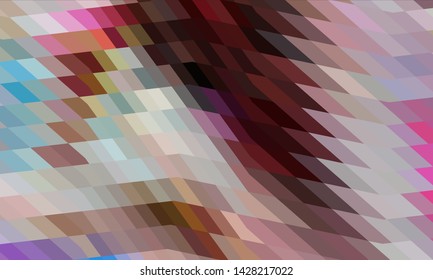 Geometric design. Colorful gradient mosaic background. Geometric  mosaic, abstract background. Mosaic, color background. Mosaic texture. The effect of stained glass. EPS 10 Vector