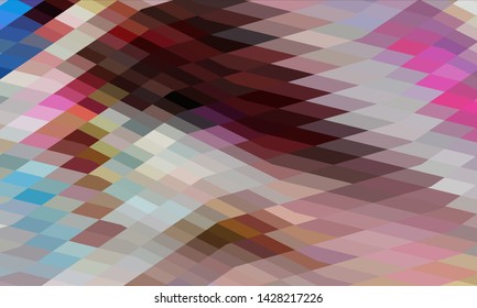 Geometric design. Colorful gradient mosaic background. Geometric  mosaic, abstract background. Mosaic, color background. Mosaic texture. The effect of stained glass. EPS 10 Vector