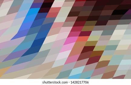 Geometric design. Colorful gradient mosaic background. Geometric  mosaic, abstract background. Mosaic, color background. Mosaic texture. The effect of stained glass. EPS 10 Vector