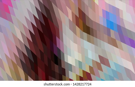 Geometric design. Colorful gradient mosaic background. Geometric  mosaic, abstract background. Mosaic, color background. Mosaic texture. The effect of stained glass. EPS 10 Vector