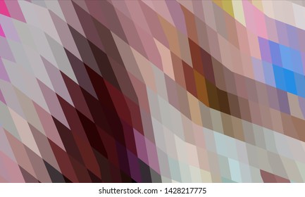 Geometric design. Colorful gradient mosaic background. Geometric  mosaic, abstract background. Mosaic, color background. Mosaic texture. The effect of stained glass. EPS 10 Vector