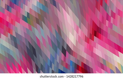 Geometric design. Colorful gradient mosaic background. Geometric  mosaic, abstract background. Mosaic, color background. Mosaic texture. The effect of stained glass. EPS 10 Vector