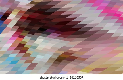 Geometric design. Colorful gradient mosaic background. Geometric  mosaic, abstract background. Mosaic, color background. Mosaic texture. The effect of stained glass. EPS 10 Vector