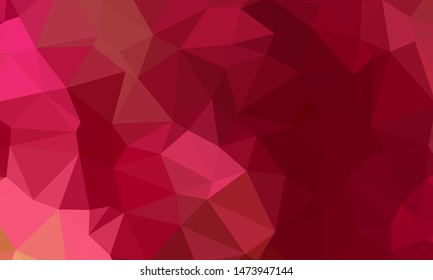 Geometric design. Colorful gradient mosaic background. Geometric triangle, mosaic, abstract background. Mosaic, color background. Mosaic texture. The effect of stained glass. EPS 10 Vector