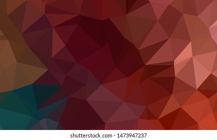 Geometric design. Colorful gradient mosaic background. Geometric triangle, mosaic, abstract background. Mosaic, color background. Mosaic texture. The effect of stained glass. EPS 10 Vector