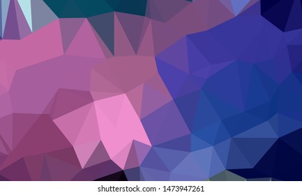 Geometric design. Colorful gradient mosaic background. Geometric triangle, mosaic, abstract background. Mosaic, color background. Mosaic texture. The effect of stained glass. EPS 10 Vector