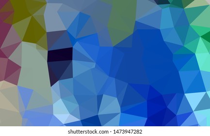 Geometric design. Colorful gradient mosaic background. Geometric triangle, mosaic, abstract background. Mosaic, color background. Mosaic texture. The effect of stained glass. EPS 10 Vector