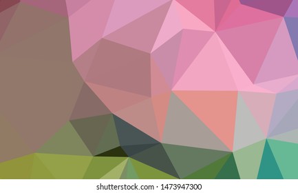Geometric design. Colorful gradient mosaic background. Geometric triangle, mosaic, abstract background. Mosaic, color background. Mosaic texture. The effect of stained glass. EPS 10 Vector