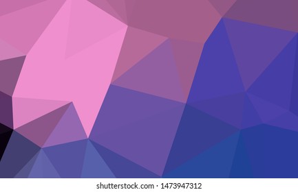 Geometric design. Colorful gradient mosaic background. Geometric triangle, mosaic, abstract background. Mosaic, color background. Mosaic texture. The effect of stained glass. EPS 10 Vector