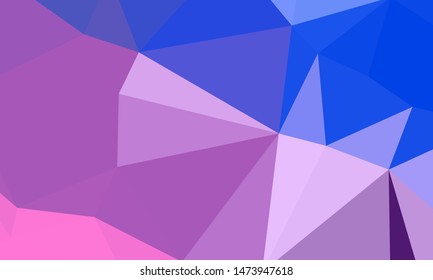 Geometric design. Colorful gradient mosaic background. Geometric triangle, mosaic, abstract background. Mosaic, color background. Mosaic texture. The effect of stained glass. EPS 10 Vector