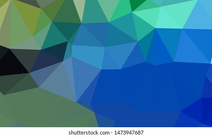 Geometric design. Colorful gradient mosaic background. Geometric triangle, mosaic, abstract background. Mosaic, color background. Mosaic texture. The effect of stained glass. EPS 10 Vector