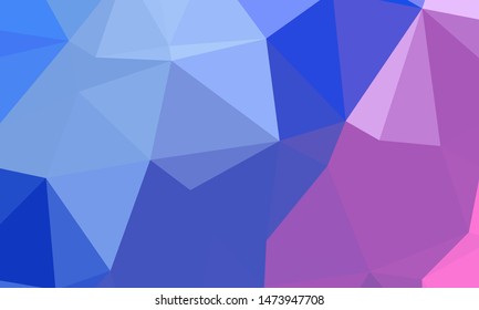 Geometric design. Colorful gradient mosaic background. Geometric triangle, mosaic, abstract background. Mosaic, color background. Mosaic texture. The effect of stained glass. EPS 10 Vector