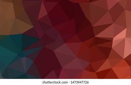 Geometric design. Colorful gradient mosaic background. Geometric triangle, mosaic, abstract background. Mosaic, color background. Mosaic texture. The effect of stained glass. EPS 10 Vector