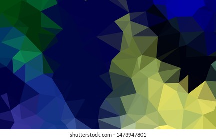 Geometric design. Colorful gradient mosaic background. Geometric triangle, mosaic, abstract background. Mosaic, color background. Mosaic texture. The effect of stained glass. EPS 10 Vector