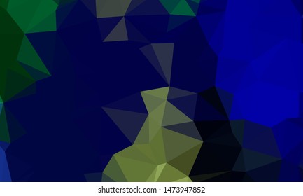 Geometric design. Colorful gradient mosaic background. Geometric triangle, mosaic, abstract background. Mosaic, color background. Mosaic texture. The effect of stained glass. EPS 10 Vector