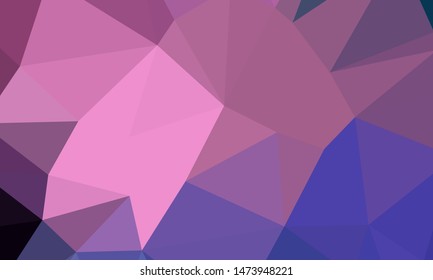 Geometric design. Colorful gradient mosaic background. Geometric triangle, mosaic, abstract background. Mosaic, color background. Mosaic texture. The effect of stained glass. EPS 10 Vector