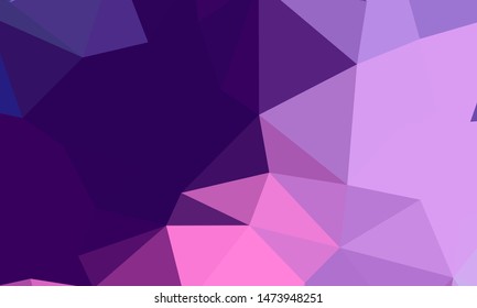 Geometric design. Colorful gradient mosaic background. Geometric triangle, mosaic, abstract background. Mosaic, color background. Mosaic texture. The effect of stained glass. EPS 10 Vector