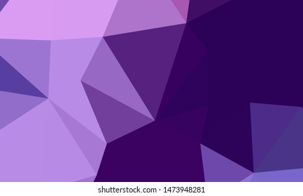 Geometric design. Colorful gradient mosaic background. Geometric triangle, mosaic, abstract background. Mosaic, color background. Mosaic texture. The effect of stained glass. EPS 10 Vector
