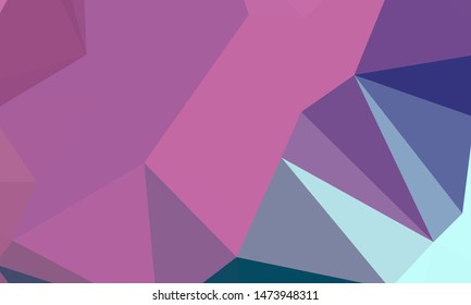 Geometric design. Colorful gradient mosaic background. Geometric triangle, mosaic, abstract background. Mosaic, color background. Mosaic texture. The effect of stained glass. EPS 10 Vector