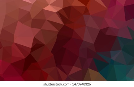 Geometric design. Colorful gradient mosaic background. Geometric triangle, mosaic, abstract background. Mosaic, color background. Mosaic texture. The effect of stained glass. EPS 10 Vector