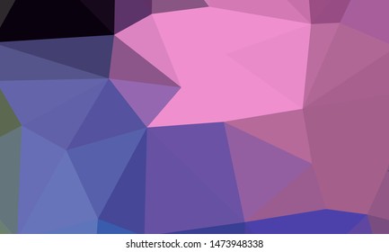 Geometric design. Colorful gradient mosaic background. Geometric triangle, mosaic, abstract background. Mosaic, color background. Mosaic texture. The effect of stained glass. EPS 10 Vector