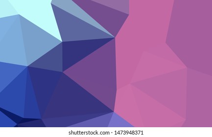 Geometric design. Colorful gradient mosaic background. Geometric triangle, mosaic, abstract background. Mosaic, color background. Mosaic texture. The effect of stained glass. EPS 10 Vector