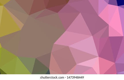 Geometric design. Colorful gradient mosaic background. Geometric triangle, mosaic, abstract background. Mosaic, color background. Mosaic texture. The effect of stained glass. EPS 10 Vector