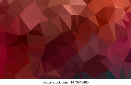 Geometric design. Colorful gradient mosaic background. Geometric triangle, mosaic, abstract background. Mosaic, color background. Mosaic texture. The effect of stained glass. EPS 10 Vector