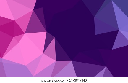 Geometric design. Colorful gradient mosaic background. Geometric triangle, mosaic, abstract background. Mosaic, color background. Mosaic texture. The effect of stained glass. EPS 10 Vector