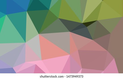 Geometric design. Colorful gradient mosaic background. Geometric triangle, mosaic, abstract background. Mosaic, color background. Mosaic texture. The effect of stained glass. EPS 10 Vector