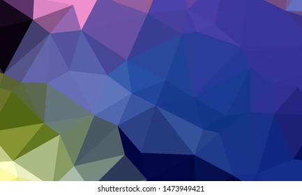 Geometric design. Colorful gradient mosaic background. Geometric triangle, mosaic, abstract background. Mosaic, color background. Mosaic texture. The effect of stained glass. EPS 10 Vector