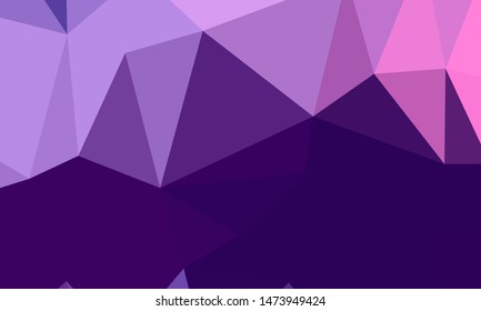 Geometric design. Colorful gradient mosaic background. Geometric triangle, mosaic, abstract background. Mosaic, color background. Mosaic texture. The effect of stained glass. EPS 10 Vector