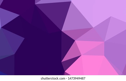 Geometric design. Colorful gradient mosaic background. Geometric triangle, mosaic, abstract background. Mosaic, color background. Mosaic texture. The effect of stained glass. EPS 10 Vector