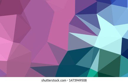 Geometric design. Colorful gradient mosaic background. Geometric triangle, mosaic, abstract background. Mosaic, color background. Mosaic texture. The effect of stained glass. EPS 10 Vector