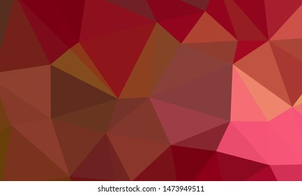 Geometric design. Colorful gradient mosaic background. Geometric triangle, mosaic, abstract background. Mosaic, color background. Mosaic texture. The effect of stained glass. EPS 10 Vector
