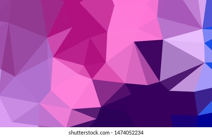 Geometric design. Colorful gradient mosaic background. Geometric triangle, mosaic, abstract background. Mosaic, color background. Mosaic texture. The effect of stained glass. EPS 10 Vector