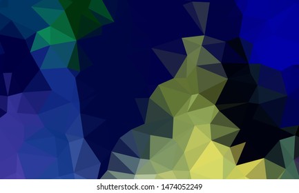 Geometric design. Colorful gradient mosaic background. Geometric triangle, mosaic, abstract background. Mosaic, color background. Mosaic texture. The effect of stained glass. EPS 10 Vector