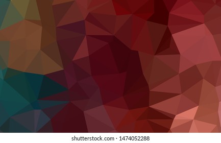 Geometric design. Colorful gradient mosaic background. Geometric triangle, mosaic, abstract background. Mosaic, color background. Mosaic texture. The effect of stained glass. EPS 10 Vector