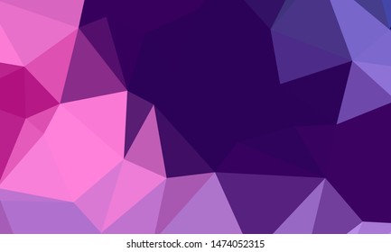 Geometric design. Colorful gradient mosaic background. Geometric triangle, mosaic, abstract background. Mosaic, color background. Mosaic texture. The effect of stained glass. EPS 10 Vector