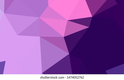 Geometric design. Colorful gradient mosaic background. Geometric triangle, mosaic, abstract background. Mosaic, color background. Mosaic texture. The effect of stained glass. EPS 10 Vector