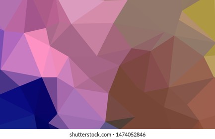 Geometric design. Colorful gradient mosaic background. Geometric triangle, mosaic, abstract background. Mosaic, color background. Mosaic texture. The effect of stained glass. EPS 10 Vector