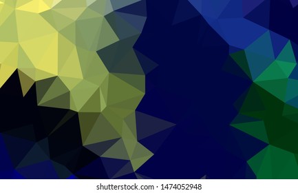 Geometric design. Colorful gradient mosaic background. Geometric triangle, mosaic, abstract background. Mosaic, color background. Mosaic texture. The effect of stained glass. EPS 10 Vector