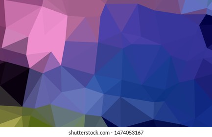 Geometric design. Colorful gradient mosaic background. Geometric triangle, mosaic, abstract background. Mosaic, color background. Mosaic texture. The effect of stained glass. EPS 10 Vector